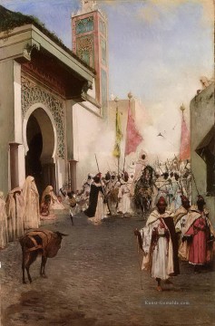  Konstantin Kunst - Eingang von Mohammed II in Konstantinopel Jean Joseph Benjamin Konstante Orientalist